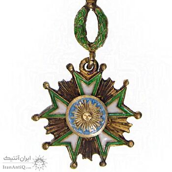 نشان تاج 1332 (َشب) - UNC - احمد شاه