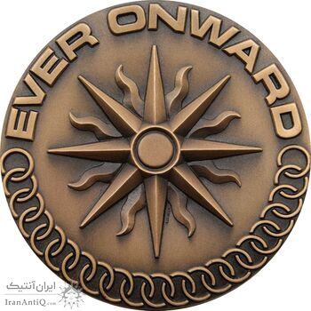 مدال یادبود بازی های آسیایی تهران 1353 - با جعبه - محمد رضا شاه مدال یادبود بازی های آسیایی تهران 1353 - با جعبه - محمد رضا شاه