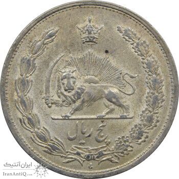 سکه 5 ریال 1311 - MS61 - رضا شاه