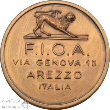 مدال یادبود محمد رضا شاه ساخت شرکت F.I.O.A - محمد رضا شاه مدال یادبود محمد رضا شاه ساخت شرکت F.I.O.A - محمد رضا شاه