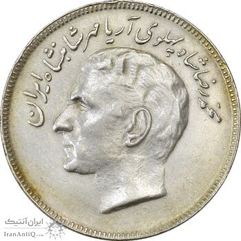 سکه 20 ریال 1357 فائو (روستایی) - AU55 - محمد رضا شاه سکه 20 ریال 1357 فائو (روستایی) - AU55 - محمد رضا شاه