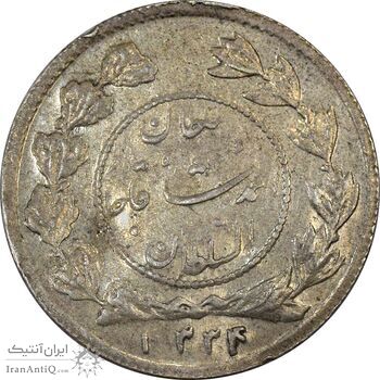 سکه شاهی 1334 دایره کوچک - AU58 - احمد شاه