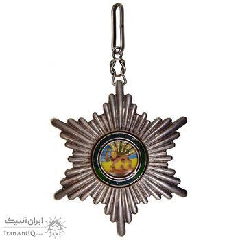 نشان همایونی درجه سه - EF - رضا شاه