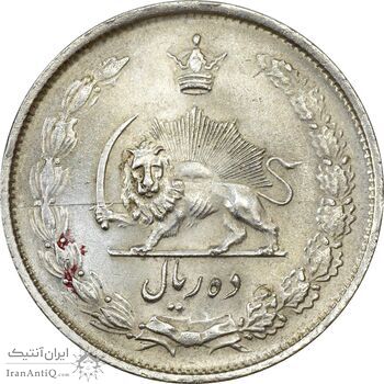 سکه 10 ریال 1324 - MS63 - محمد رضا شاه