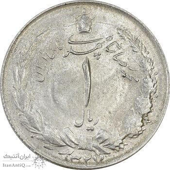 سکه 1 ریال 1327 - MS63 - محمد رضا شاه