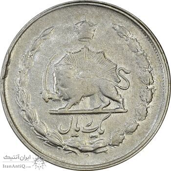 سکه 1 ریال 1329 - VF35 - محمد رضا شاه