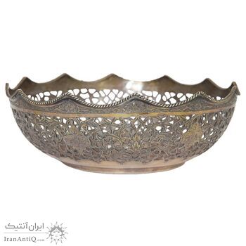 کاسه نقره قلمزنی طرح مشبک کاسه نقره قلمزنی طرح مشبک