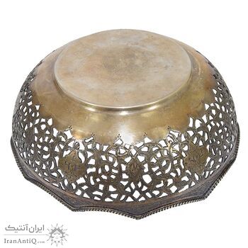 کاسه نقره قلمزنی طرح مشبک کاسه نقره قلمزنی طرح مشبک