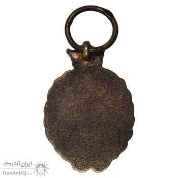 نشان بیست و پنجمین سال سلطنت (ضرب فرانسه) بدون روبان - شب - EF - محمد رضا شاه