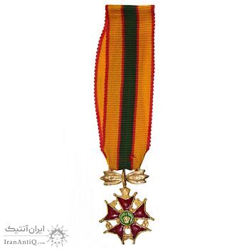 نشان خدمت شهربانی درجه دو (شب) - UNC - محمد رضا شاه