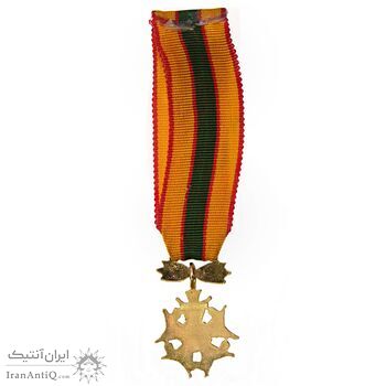 نشان خدمت شهربانی درجه دو (شب) - UNC - محمد رضا شاه