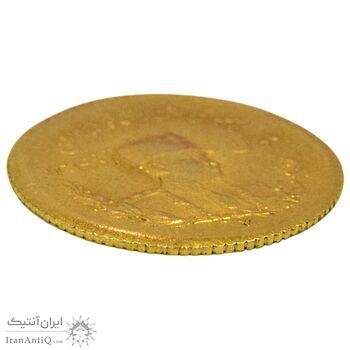 سکه طلا یک پهلوی 1307 تصویری - MS63 - رضا شاه