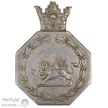 نشان پلیس تامینات (طهران) شماره 21 - EF - رضا شاه