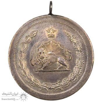 مدال نقره توانا بود - AU58 - رضا شاه