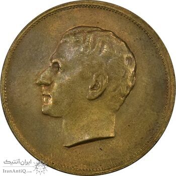 مدال برنز بیست و پنجمین سال سلطنت 1344 - AU58 - محمدرضا شاه مدال برنز بیست و پنجمین سال سلطنت 1344 - AU58 - محمدرضا شاه