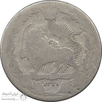 سکه 100 دینار 1321 - F - مظفرالدین شاه