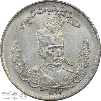 سکه 2000 دینار 1323 تصویری - MS60 - مظفرالدین شاه سکه 2000 دینار 1323 تصویری - MS60 - مظفرالدین شاه