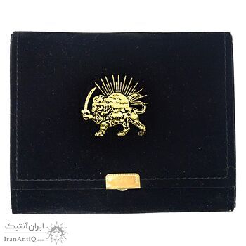 مدال برنزی یادبود رضا شاه (با جعبه فابریک) 1384 - UNC