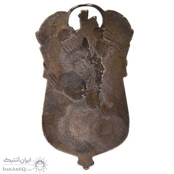 نشان نقره تاجگذاری رضا شاه (زرتشتیان) 1305 - EF - رضا شاه