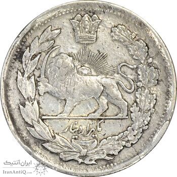 سکه 1000 دینار 1340 تصویری - EF40 - احمد شاه