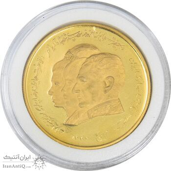 مدال برنز موسسه اعتباری دانشگاه (نمونه) - PF64 - محمدرضا شاه