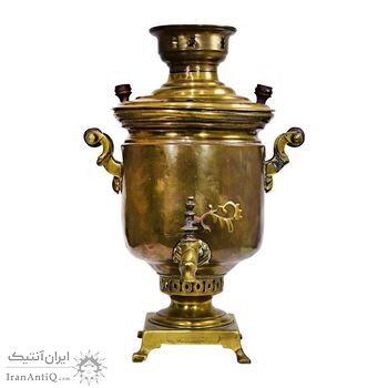 سماور ذغالی سطلی روسی - کد 022774