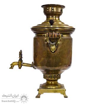 سماور ذغالی سطلی روسی - کد 022774