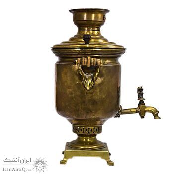 سماور ذغالی سطلی روسی - کد 022774