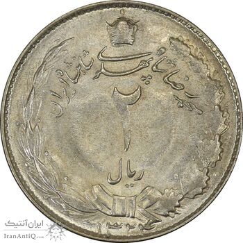 سکه 2 ریال 1324 - MS61 - محمد رضا شاه