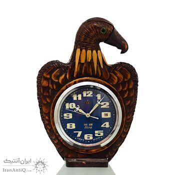 ساعت رومیزی کوکی با نگهدارنده ی چوبی