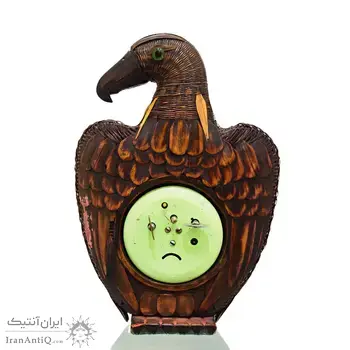ساعت رومیزی کوکی با نگهدارنده ی چوبی