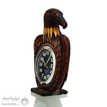 ساعت رومیزی کوکی با نگهدارنده ی چوبی