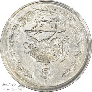 سکه 1 ریال 1354 (چرخش 180 درجه) - MS61 - محمد رضا شاه