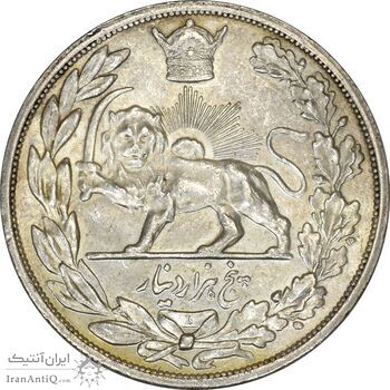 سکه 5000 دینار 1306 تصویری - ضرب لنینگراد - AU58 - رضا شاه سکه 5000 دینار 1306 تصویری - ضرب لنینگراد - AU58 - رضا شاه