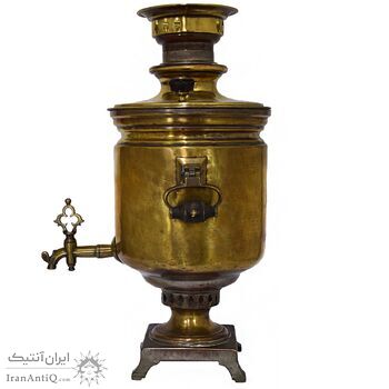 سماور ذغالی سطلی روسی - کد 022771