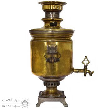 سماور ذغالی سطلی روسی - کد 022771