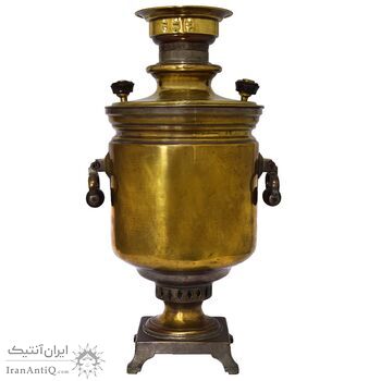 سماور ذغالی سطلی روسی - کد 022771