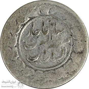 سکه 1000 دینار بدون تاریخ خطی (ِیک تاج) - VF20 - مظفرالدین شاه سکه 1000 دینار بدون تاریخ خطی (ِیک تاج) - VF20 - مظفرالدین شاه