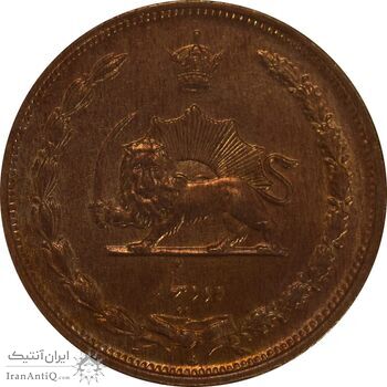سکه 2 دینار 1310 - MS61 - رضا شاه