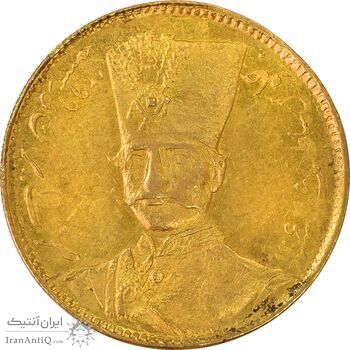 سکه طلا 1 تومان 1299 - MS62 - ناصرالدین شاه