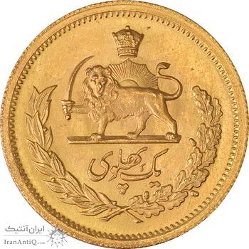 سکه طلا یک پهلوی 1331 - MS62 - محمد رضا شاه
