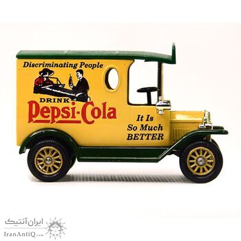 ماشین اسباب بازی آنتیک طرح تبلیغاتی pepsi cola - کد 023516