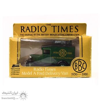 ماشین اسباب بازی آنتیک طرح تبلیغاتی radio times - کد 023520