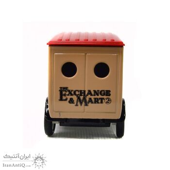 ماشین اسباب بازی آنتیک طرح تبلیغاتی the exchange and mart - کد 023523