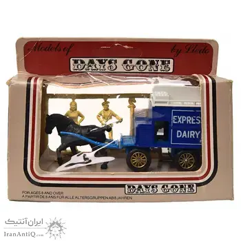 کالسکه اسباب بازی آنتیک طرح express dairy - کد 023525