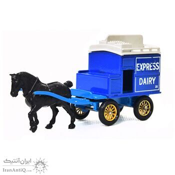 کالسکه اسباب بازی آنتیک طرح express dairy - کد 023525 کالسکه اسباب بازی آنتیک طرح express dairy - کد 023525
