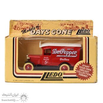 ماشین اسباب بازی آنتیک طرح تبلیغاتی dr pepper - کد 023651