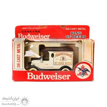 ماشین اسباب بازی آنتیک طرح تبلیغاتی budweiser - کد 023539