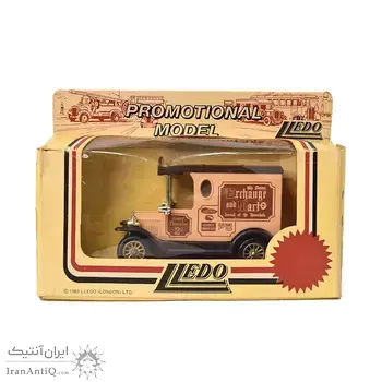 ماشین اسباب بازی آنتیک طرح تبلیغاتی exchange and mart - کد 023647