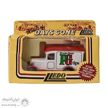 ماشین اسباب بازی آنتیک طرح تبلیغاتی brooke bond pg tips - کد 023656 ماشین اسباب بازی آنتیک طرح تبلیغاتی brooke bond pg tips - کد 023656